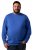 Men+ 313 Tricou cu mânecă lungă bellyfit Albastru cobalt - Tricouri - Tricouri Bărbați Mărimi Mari