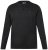 Men+ 383 Tricou Henley cu mânecă lungă Neagră - Tricouri - Tricouri Bărbați Mărimi Mari