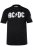 JP1880 AC/DC Classic Logo Band T-Shirt Black - Tricouri - Tricouri Bărbați Mărimi Mari