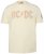 JP1880 836411 AC/DC Classic Logo Tricou Gri nisip - Tricouri cu trupe - Tricouri cu formații rock