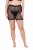 Ulla Popken 836805 Pantaloni scurți anti-frecare cu buline Neagră - Pantaloni scurți anti-frecare - 