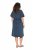 Ulla Popken 837403 Rochie din jerseu cu mânecă scurtă Bleumarin - Rochii din jerseu - 