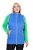 Ulla Popken 837409 Vestă HYPRAR matlasată Albastru - Veste - 
