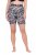 Ulla Popken 837676 Pantaloni scurți anti-frecare cu model Neagră - Pantaloni scurți anti-frecare - 