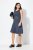 Ulla Popken 837874 Rochie din jerseu fără mâneci Bleumarin - Rochii din jerseu - 
