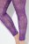 Ulla Popken 837935 Colanți fără talpă cu model Violet - Ciorapi & șosete - 