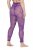 Ulla Popken 837935 Colanți fără talpă cu model Violet - Ciorapi & șosete - 