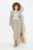 Ulla Popken 838120 Rochie imprimată cu decolteu în V Verde deschis - Rochii mini - Rochii mini marimi mari