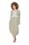 Ulla Popken 838120 Rochie imprimată cu decolteu în V Verde deschis - Rochii mini - Rochii mini marimi mari