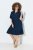 Ulla Popken 838567 Rochie cu mânecă scurtă Multicolor - Rochii midi - Rochii midi la marimi mari