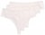 Ulla Popken 838637 Chiloți tanga set de 3 Bej - Chiloți - 