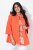 Ulla Popken 838658 Jachetă Coral - Geci - Jachete de damă marimi mari