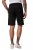 JP1880 Bermuda Sweatshorts Stomach Fit Black - Pantaloni trening - Pantaloni Trening Bărbați Mărimi Mari
