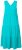 Ulla Popken 839135 Rochie maxi fără mâneci Turcoaz - Rochii maxi - Rochii maxi marimi mari