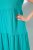 Ulla Popken 839135 Rochie maxi fără mâneci Turcoaz - Rochii maxi - Rochii maxi marimi mari