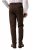 JP1880 New York Flexnamic Pantaloni din jerseu cu cinci buzunare Maro închis - Costume - Costume Bărbați mărimi mari