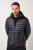 JAY-PI Lightly Quilted Jacket with a Hoodie Black - Geci - Geci Bărbați Mărimi Mari