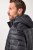 JAY-PI Lightly Quilted Jacket with a Hoodie Black - Geci - Geci Bărbați Mărimi Mari