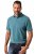 JP1880 Polo Shirt Short Sleeve Pique VIntage Teal - Tricouri polo - Tricouri Polo Bărbați Mărimi Mari