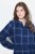 Ulla Popken 840929 Rochie în carouri Bleumarin - Rochii midi - Rochii midi la marimi mari