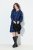 Ulla Popken 840929 Rochie în carouri Bleumarin - Rochii midi - Rochii midi la marimi mari