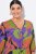 Ulla Popken 841034 Rochie imprimată cu mânecă 3/4 Bleumarin - Rochii maxi - Rochii maxi marimi mari