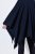 Ulla Popken 841117 Poncho tricotat oversize cu strasuri Bleumarin - Ponchouri și pelerine - 