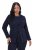 Ulla Popken 841163 Sacou din jerseu jacquard Bleumarin - Sacouri - Sacouri în Mărimi Mari pentru Femei