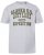 JP1880 T-shirt Short Sleeve Chest Print Grey Melange - Tricouri - Tricouri Bărbați Mărimi Mari