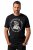 JP1880 T-Shirt Chest Print Bone Force Black - Tricouri - Tricouri Bărbați Mărimi Mari