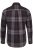 JP1880 Shirt Flannel Long Sleeve Dark Brown - Cămăși - Cămăși Bărbați Mărimi Mari