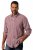 JP1880 Checked Flannel Shirt Long Sleeve Light Red - Cămăși - Cămăși Bărbați Mărimi Mari