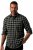 JP1880 Checked Flannel Shirt Long Sleeve Eucalyptus Green - Cămăși - Cămăși Bărbați Mărimi Mari