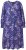 Ulla Popken 841873 Rochie midi cu flori Bleumarin - Rochii midi - Rochii midi la marimi mari
