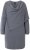Ulla Popken 841941 Rochie tricotată cu mânecă lungă Gri melanj - Rochii tricotate - 
