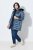 Ulla Popken 842013 Geacă matlasată Albastru denim - Geci - Jachete de damă marimi mari