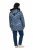 Ulla Popken 842013 Geacă matlasată Albastru denim - Geci - Jachete de damă marimi mari