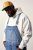 JP1880 842648 Salopetă de blugi cu croială lejeră Albastru denim - Blugi & pantaloni - Blugi & Pantaloni Bărbați Mărimi Mari