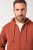 JP1880 Hoodie With Zipper Brick Brown - Pulovere & hanorace - Pulovere & Hanorace Bărbați Mărimi Mari
