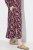 Ulla Popken 843358 Rochie hanorac imprimată Prună - Rochii din molton - 