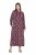 Ulla Popken 843358 Rochie hanorac imprimată Prună - Rochii din molton - 