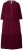Ulla Popken 843383 Rochie din catifea reiată cu mânecă 3/4 Roșu vin - Rochii maxi - Rochii maxi marimi mari