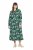 Ulla Popken 843496 Rochie hanorac imprimată Coral - Rochii din molton - 