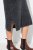 Ulla Popken 843592 Rochie cu mânecă lungă Antracit - Rochii tricotate - 
