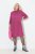 Ulla Popken 844233 Rochie tricotată cu mânecă lungă Roșu fructe de pădure - Rochii tricotate - 