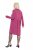 Ulla Popken 844233 Rochie tricotată cu mânecă lungă Roșu fructe de pădure - Rochii tricotate - 