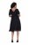 Ulla Popken 844356 Rochie de seară Neagră - Rochii de seară - Rochii de seară marimi mari