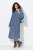 Ulla Popken 844594 Rochie midi cu flori Bleumarin - Rochii midi - Rochii midi la marimi mari