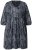 Ulla Popken 844945 Rochie din jerseu imprimată Neagră - Rochii din jerseu - 