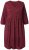 Ulla Popken 844945 Rochie din jerseu în formă de A cu decolteu în V Prună - Rochii din jerseu - 